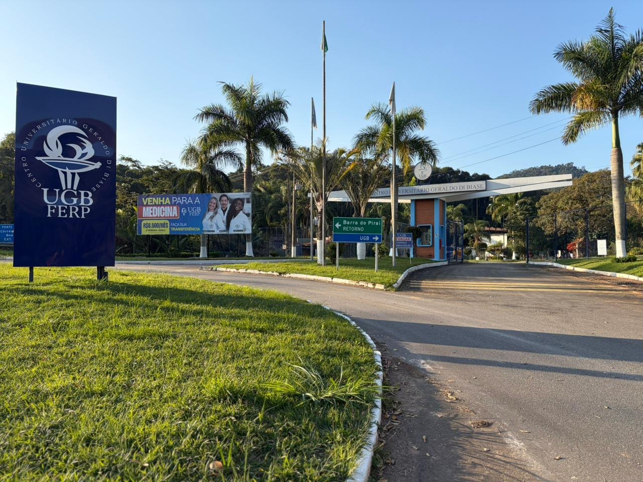 Entrada do Campus UGB/FERP
